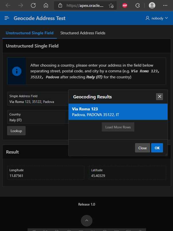 Capturing Lat/Long Address Info Without a&nbsp;Map
